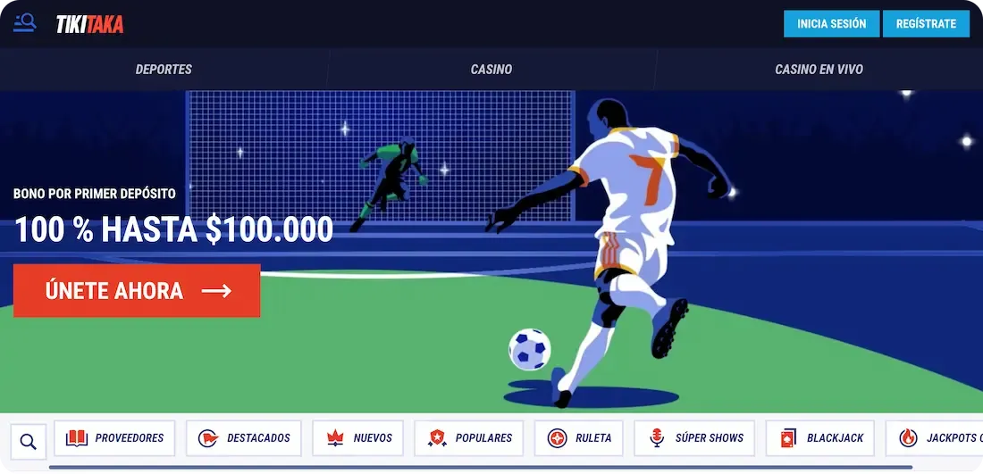sitio web del casino tikitaka